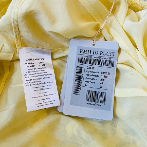 Emilio Pucci Corded Lace Dress & Jacket - Picture 15 of 15